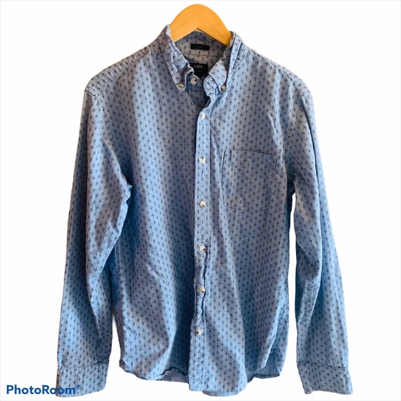 J. Crew Factory Other - J. CREW MENS Chambray Blue Button Down Shirt
